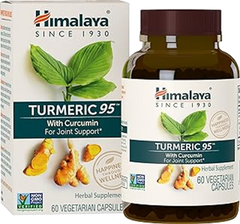 Himalaya Turmeric 95 Supplement with Curcumin/ Curcuminoids, Joint and Muscle Support, Optimum...